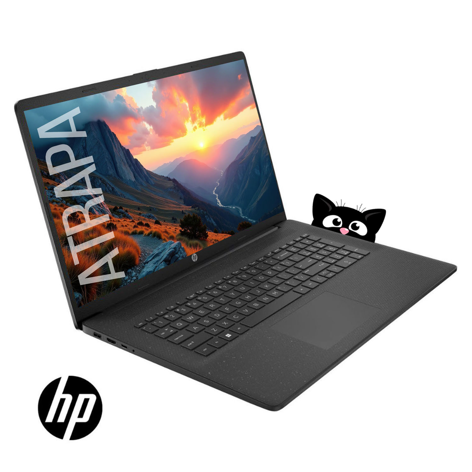 Notebook Hp Amd 7220u ( DDR4 / SSD ) Amd Radeon 17.3 Win11 CP200 - Image 3