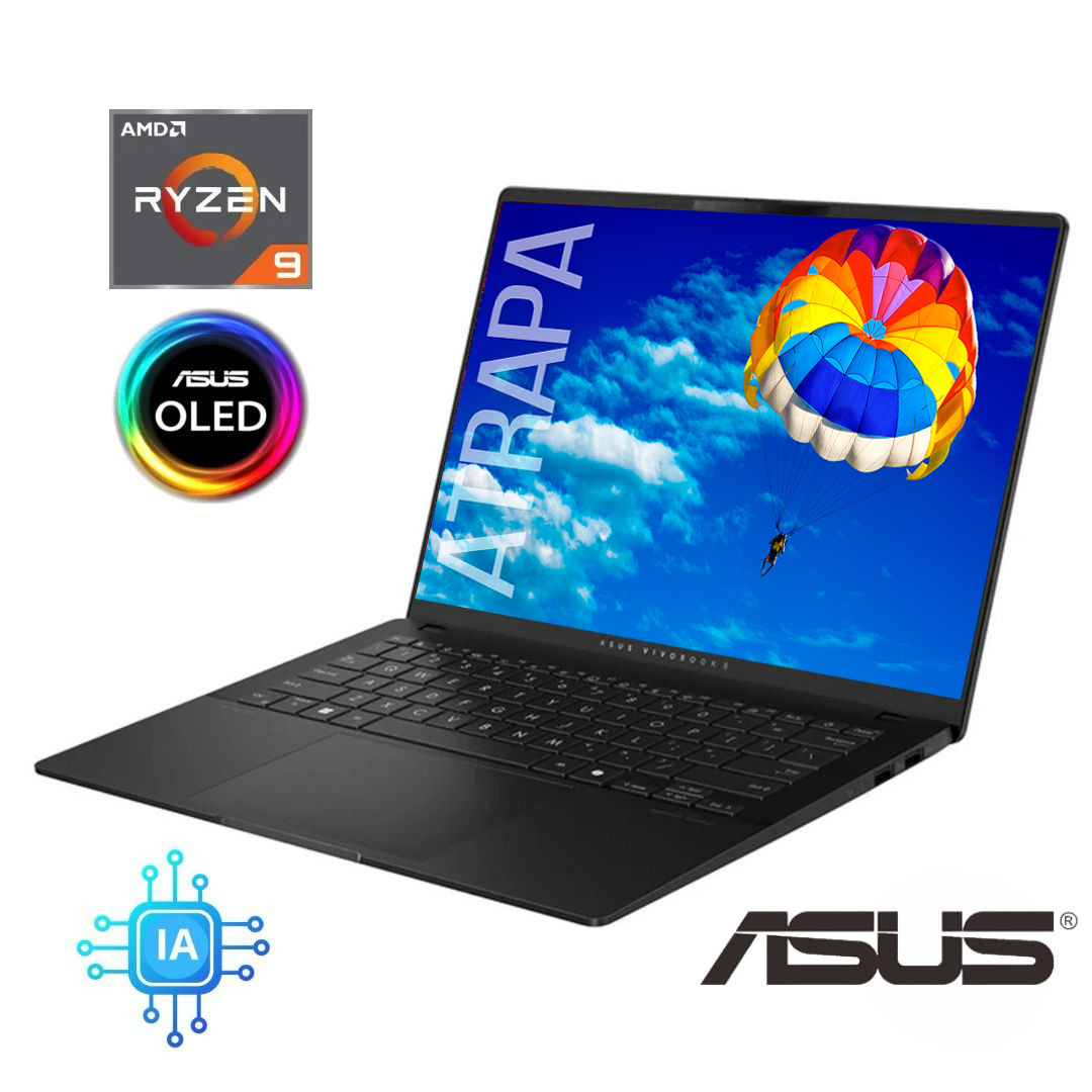 Notebook Asus Gamer Ryzen AI 9 365 (SSD/DDR5) Oled 2K M5406WA - Image 2